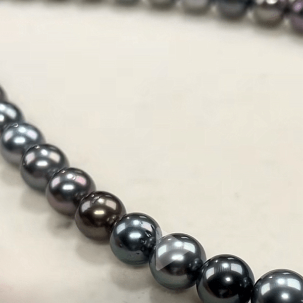 Black Tahitian Pearl Necklace